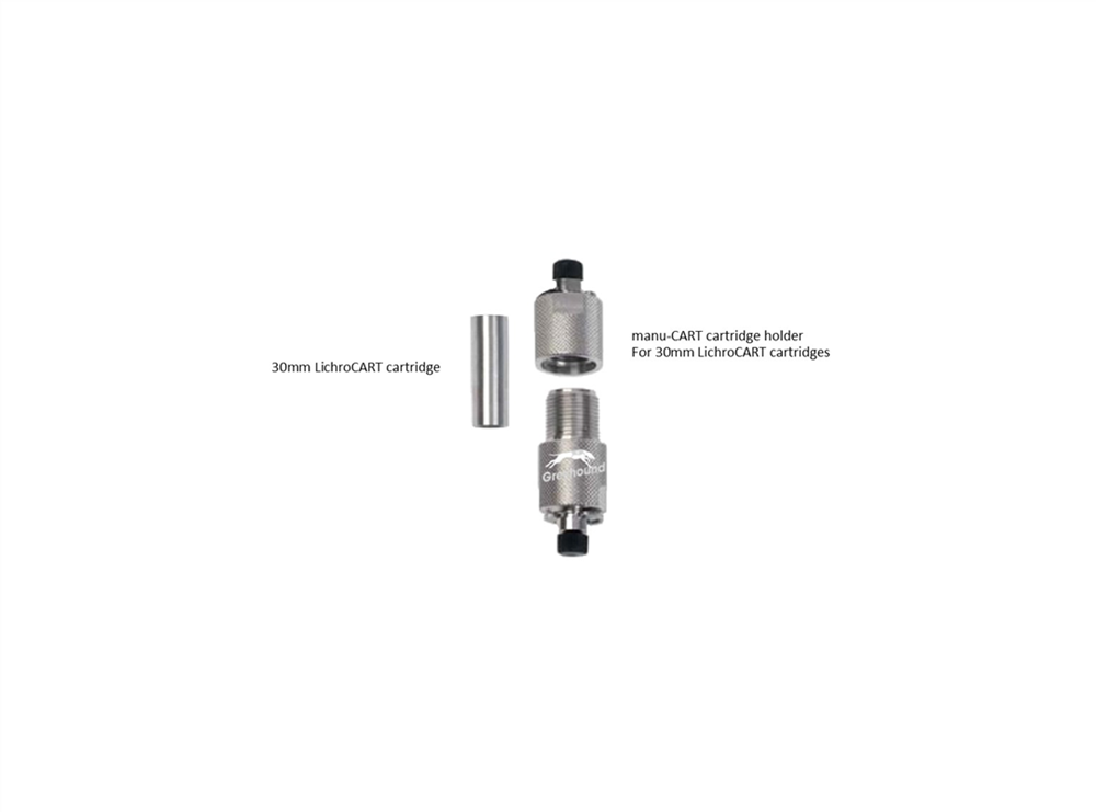 Picture of manu-CART cartridge holder 30mm for 30-2, 30-3 and 30-4 LiChroCART HPLC cartridges